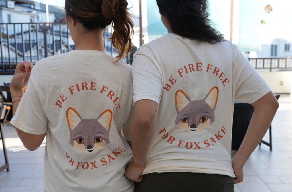 fox mascot for the Catalina Island conservancy